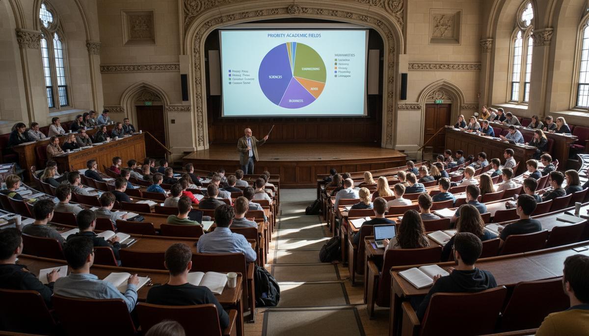 Requisitos acadêmicos e áreas prioritárias para pós-graduação