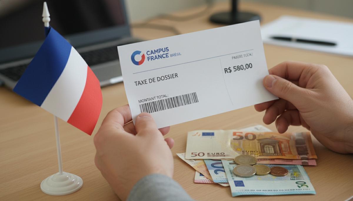 Processo de pagamento e confirmação da taxa Campus France Brasil Processo de pagamento e confirmação da taxa Campus France Brasil